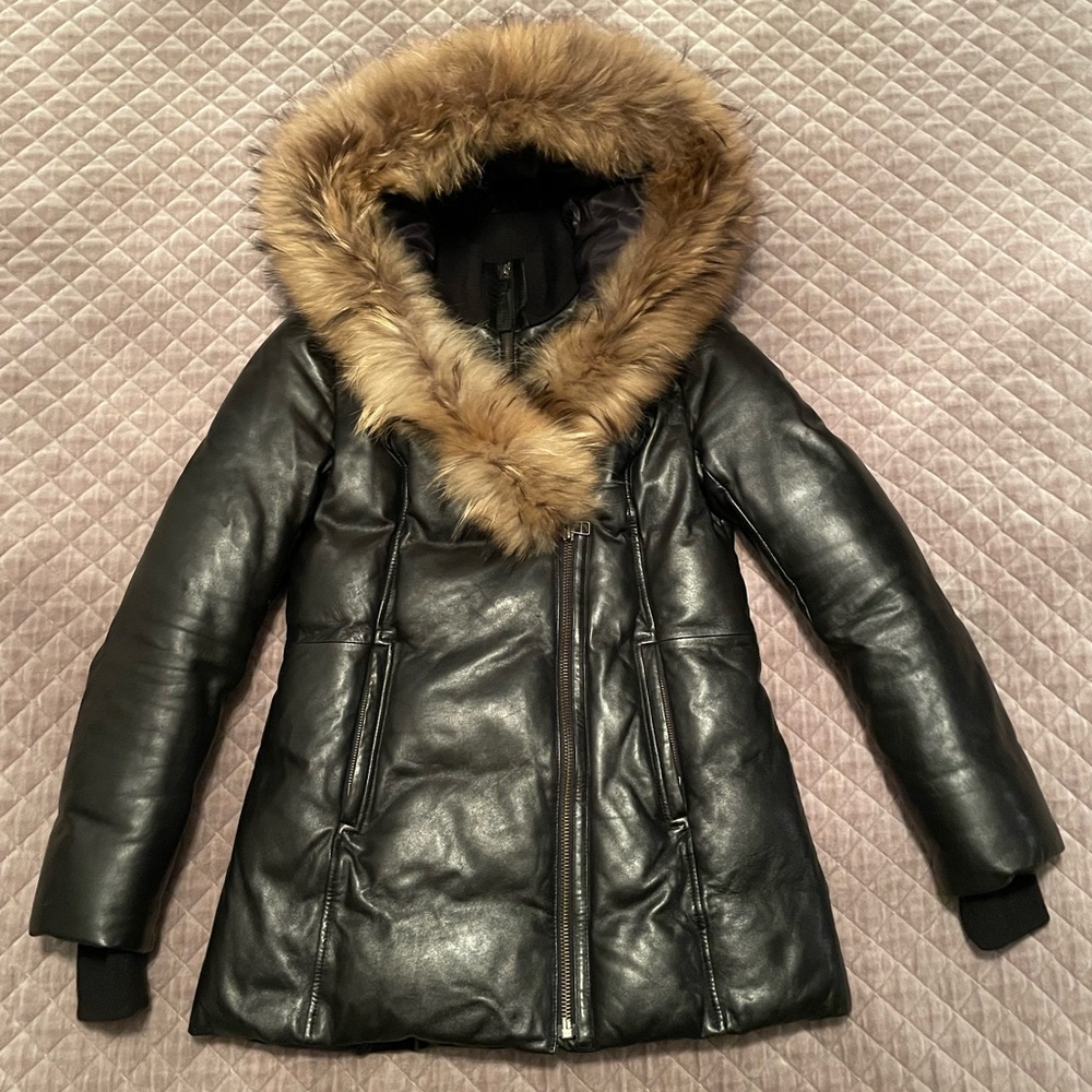 Mackage Ingrid Leather Jacket - Large